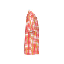 Load image into Gallery viewer, Boys Spirit Polo - Red and Gold Plaid