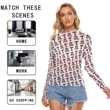 Load image into Gallery viewer, Patriots All-Over Print Women&#39;s Mesh T-shirt