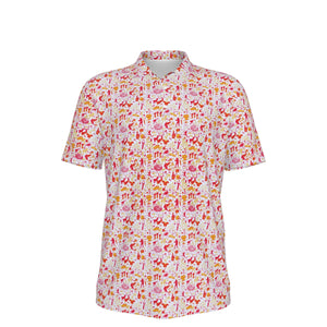 KC Game Day Print Men's UV Protection POLO Shirt