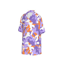Load image into Gallery viewer, Boys Spirit Polo - Purple and Orange Camo