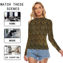 Load image into Gallery viewer, Missouri Women&#39;s Mesh Top-Black