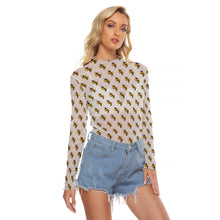 Load image into Gallery viewer, Yellow Jackets Ladies Mesh Top