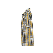 Load image into Gallery viewer, Boys Spirit Polo - Black and Gold Plaid