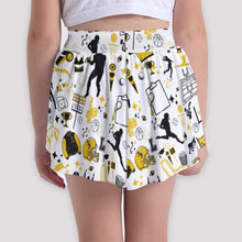 Load image into Gallery viewer, Girls Yellow Jacket Sport Shorts
