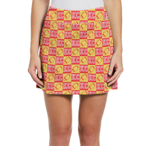 Football Check Ladies Mesh Skort