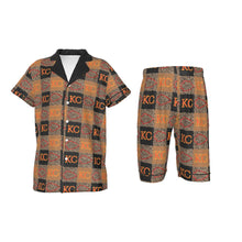 Load image into Gallery viewer, All-Over Print Kid&#39;s Imitation Silk Short Pajamas