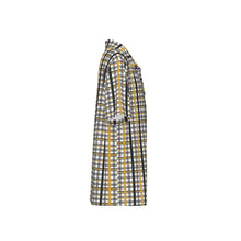 Load image into Gallery viewer, Boys Spirit Polo - Black and Gold Plaid