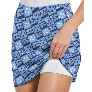 Sport-Ing Check Ladies Mesh Skort