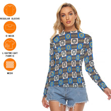 Load image into Gallery viewer, Mesh Top Women&#39;s Mesh T-shirt