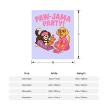Load image into Gallery viewer, Paw Jama Partt Blanket