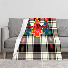 Load image into Gallery viewer, Merry Chiefsmas Plaid Blanket