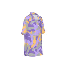 Load image into Gallery viewer, Boys Spirit Polo - Purple and Gold Camo
