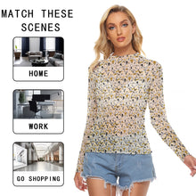 Load image into Gallery viewer, Missouri Women&#39;s Mesh Top-White