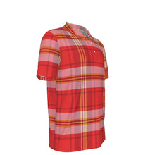 Load image into Gallery viewer, KC Plaid Men's UV Protection POLO Shirt