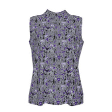 Load image into Gallery viewer, STATE MICRO GREY Women&#39;s UV Protection Sleeveless Polo Shirt