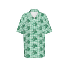 Load image into Gallery viewer, Boys Spirit Polo - Green Bucksin Plaid