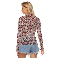 Load image into Gallery viewer, Rolla Bulldog Check Women&#39;s Mesh Top