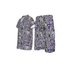 Load image into Gallery viewer, All-Over Print Kid&#39;s Imitation Silk Short Pajamas