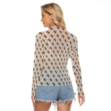 Load image into Gallery viewer, Yellow Jackets Ladies Mesh Top