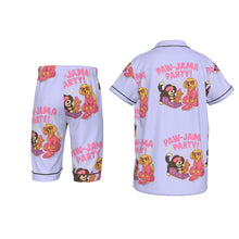 Load image into Gallery viewer, All-Over Print Kid&#39;s Imitation Silk Short Pajamas