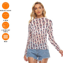 Load image into Gallery viewer, Patriots All-Over Print Women&#39;s Mesh T-shirt
