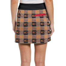 Load image into Gallery viewer, KC Leopard Check Women&#39;s Skort