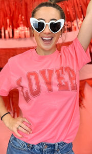 Lover Tee - Pink