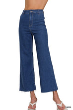 Load image into Gallery viewer, High Waist Wide Leg Jean- Dark Wash