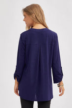 Load image into Gallery viewer, Lizzy 3/4 Sleeve -Navy