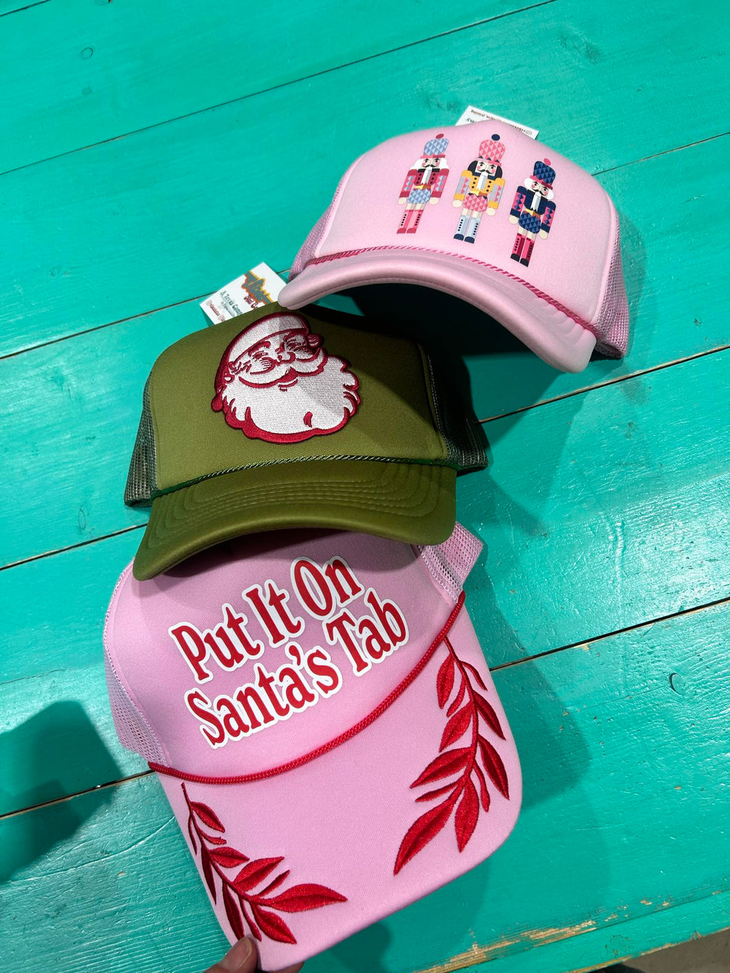 Pink Nutcracker Trucker