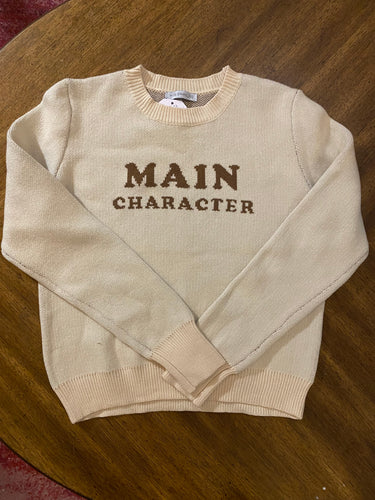 Main Character Sweater