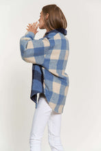 Load image into Gallery viewer, Plaid Chest Pocket Detail Shacket