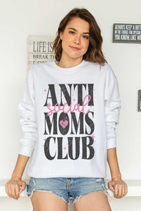 ANTI SOCIAL MOMS CLUB Graphic Sweatshirt