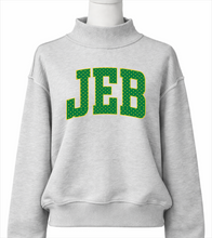 Load image into Gallery viewer, PRE-ORDER Mock Neck Gameday Sweatshirt (Pre-Order ends 8/15)