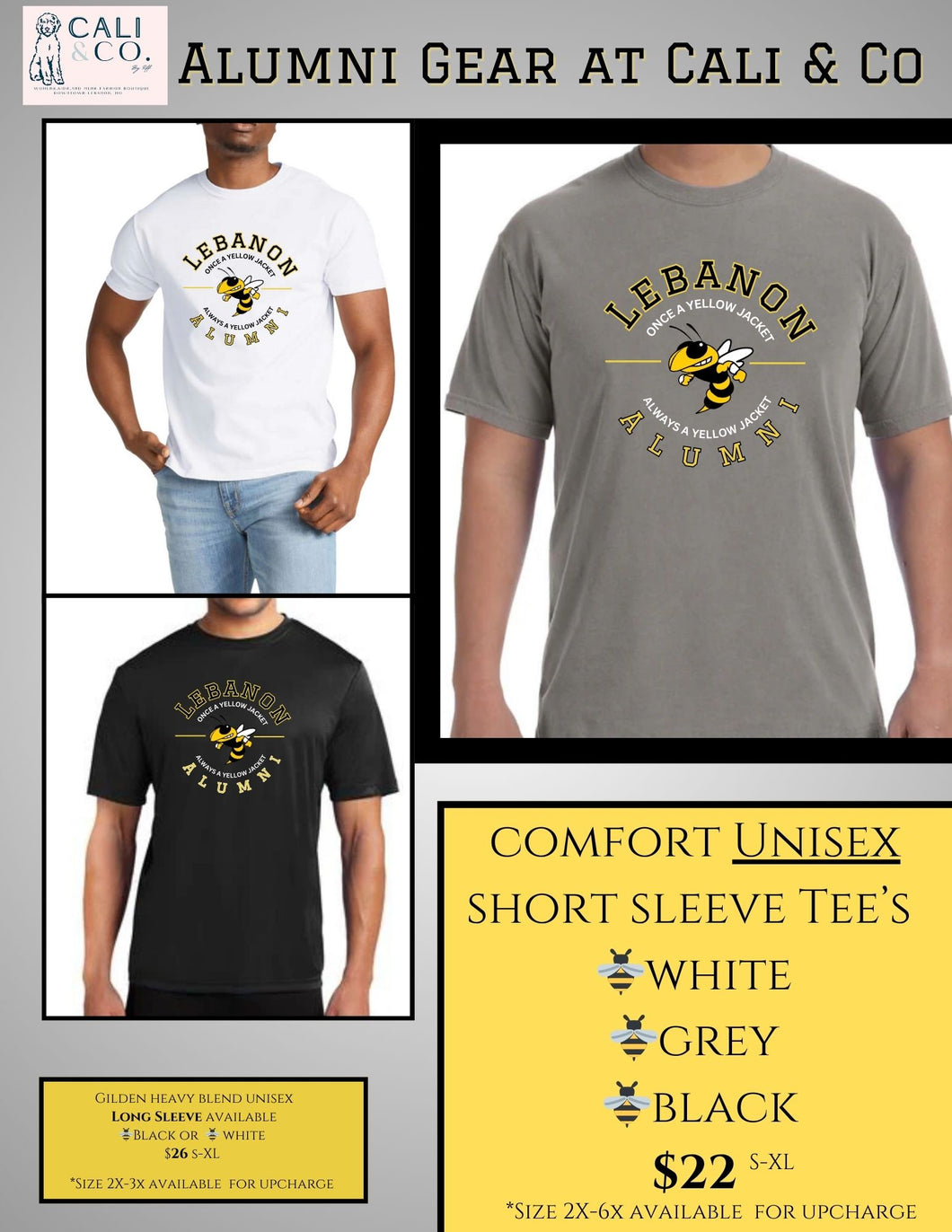 Lebanon Alumni T-Shirt🐝PRE-ORDER🐝