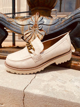 Load image into Gallery viewer, Literally Croco Loafer- Ivory