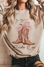 Load image into Gallery viewer, IN MY BRIDE ERA COWBOY BOOTS Graphic Sweatshirt