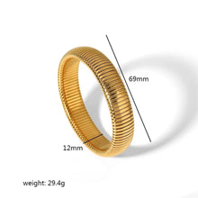 Load image into Gallery viewer, Retro Bangle 12mm