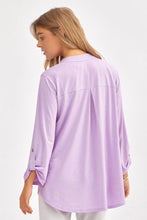 Load image into Gallery viewer, Lizzy 3/4 Sleeve -Lilac