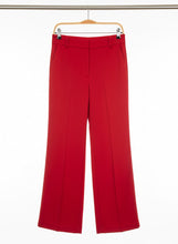 Load image into Gallery viewer, Wide Leg Satiny Trouser- Red