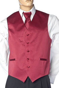 Mens Best Dressed Vest- Solid