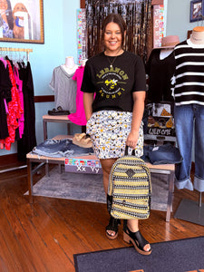 Yellow Jacket Ladies Mesh Skort