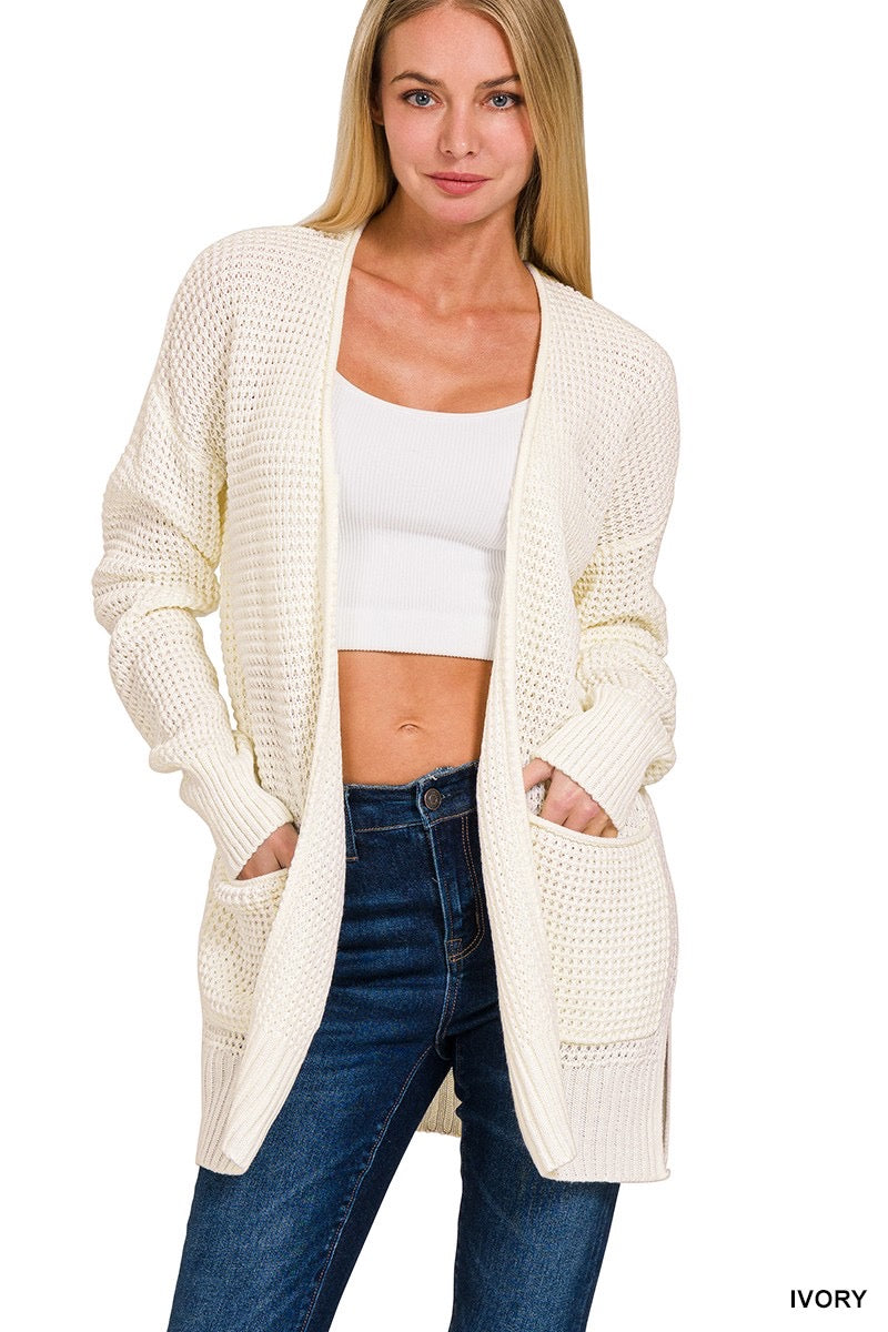 Cardigan Sweater - Ivory