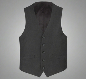 Renoir Vest 202-1 Charcoal