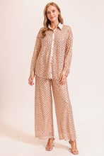 Load image into Gallery viewer, Sequin Satin Blouse- Gold
