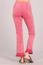 Load image into Gallery viewer, Pull-On Cropped Fringe Pant - Pink