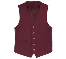 Load image into Gallery viewer, Renoir Vest 201-8 Burgandy