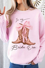 Load image into Gallery viewer, IN MY BRIDE ERA COWBOY BOOTS Graphic Sweatshirt