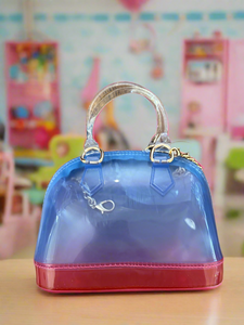 Girls Jelly Satchel Purse