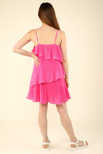 Load image into Gallery viewer, Cloe Assymetric Dress- Pink